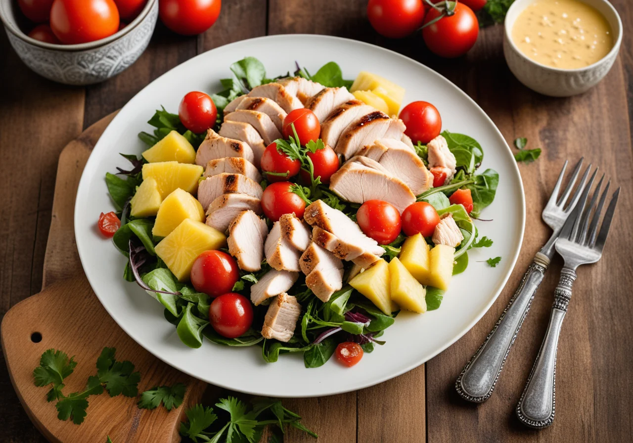Pineapple Chicken Salad