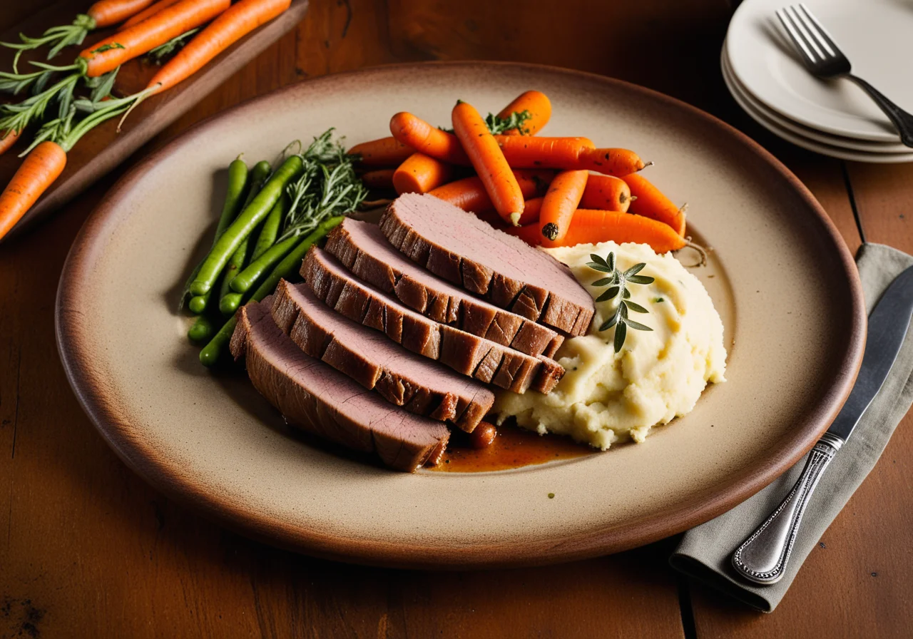 Pork Neck with Vegetables