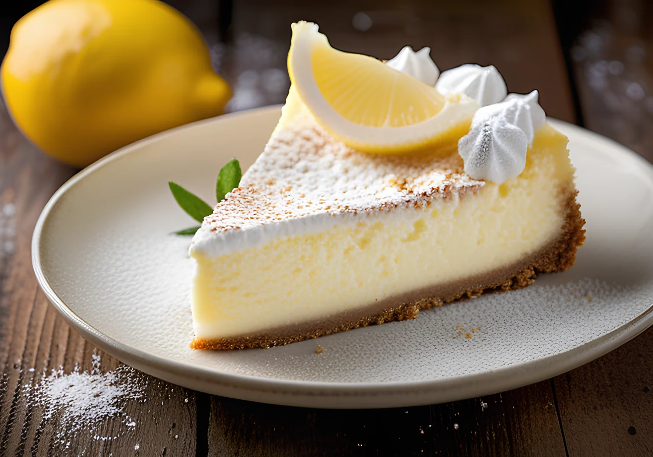 No-Bottom Cheesecake