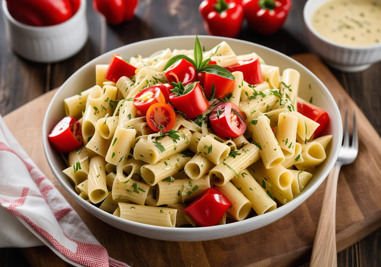 Pasta Salad with Cabanossi