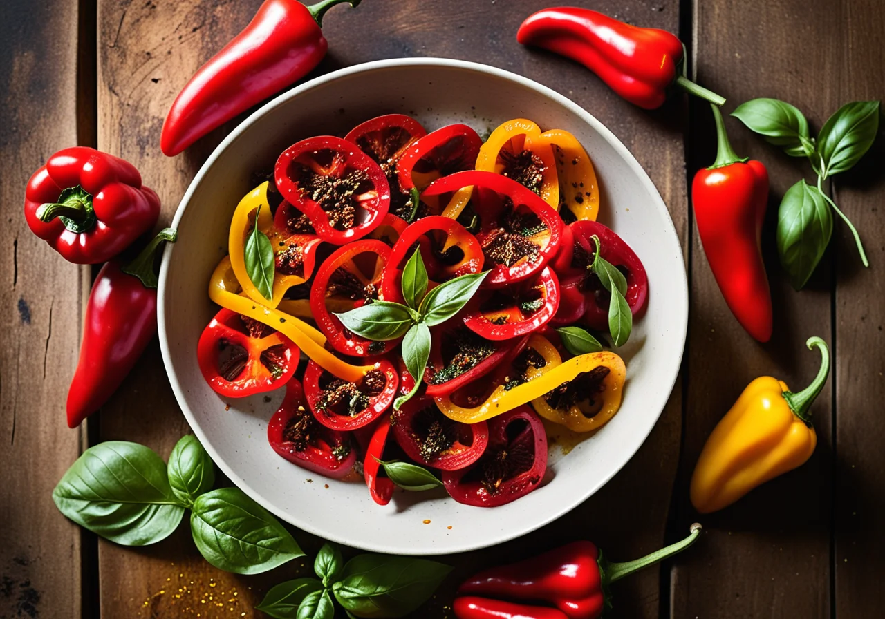 Sicilian-Style Peppers