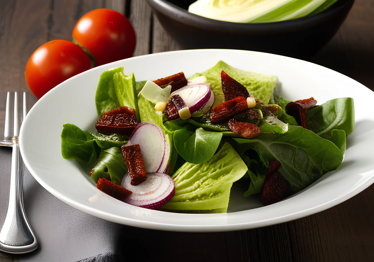 Sautéed Romaine Salad