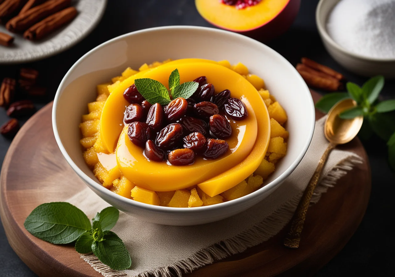 Mango Chutney with Dates and Cinnamon