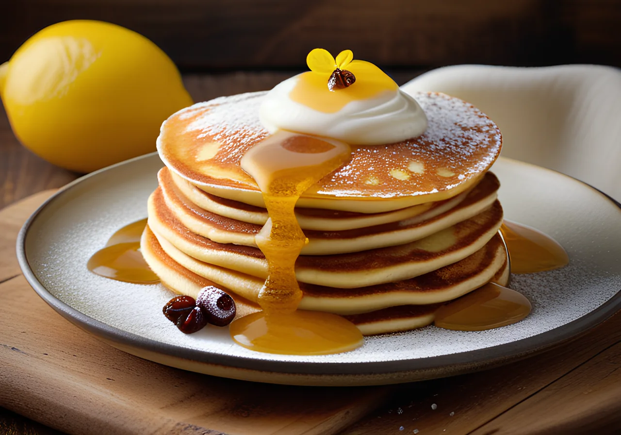 Baked Pancakes with Quark Filling