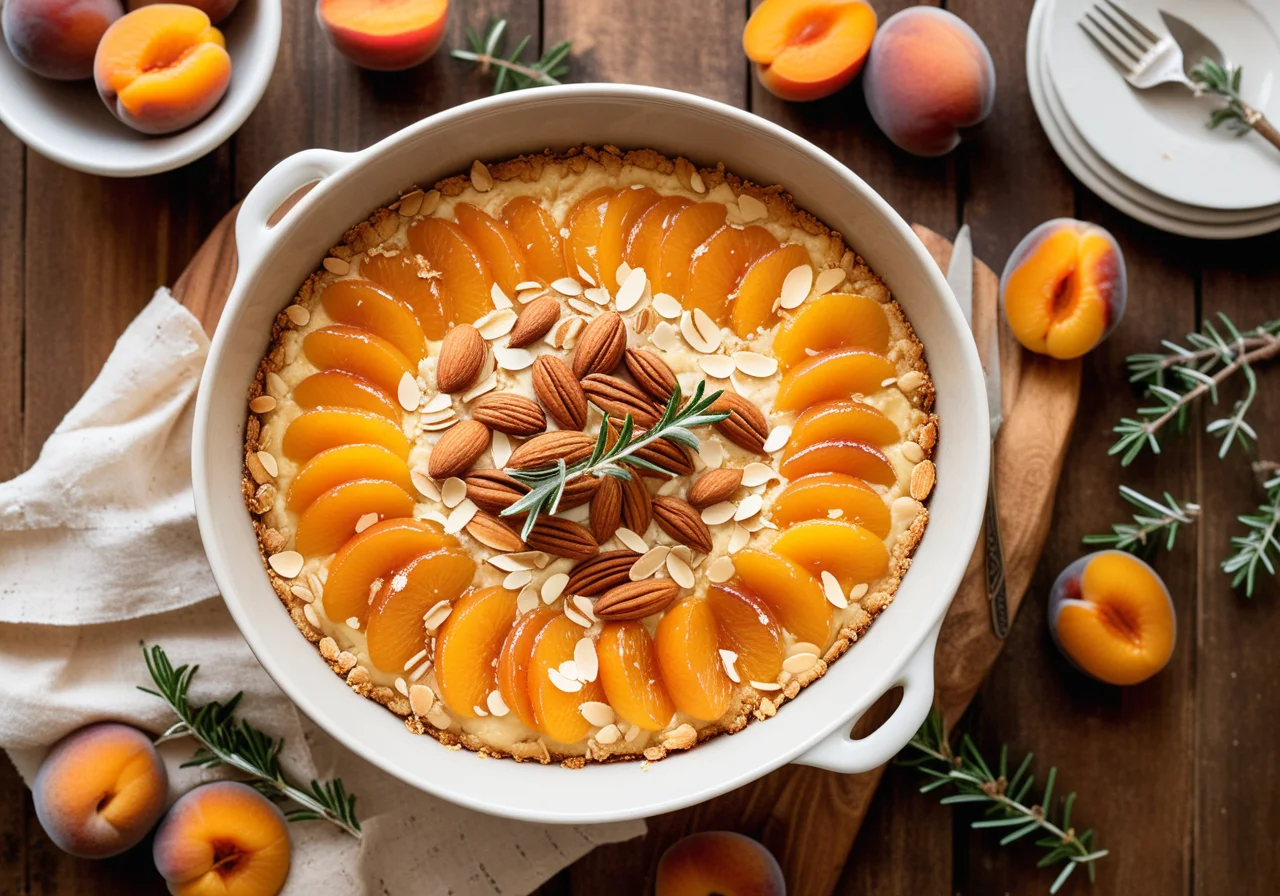 Apricot Almond Casserole