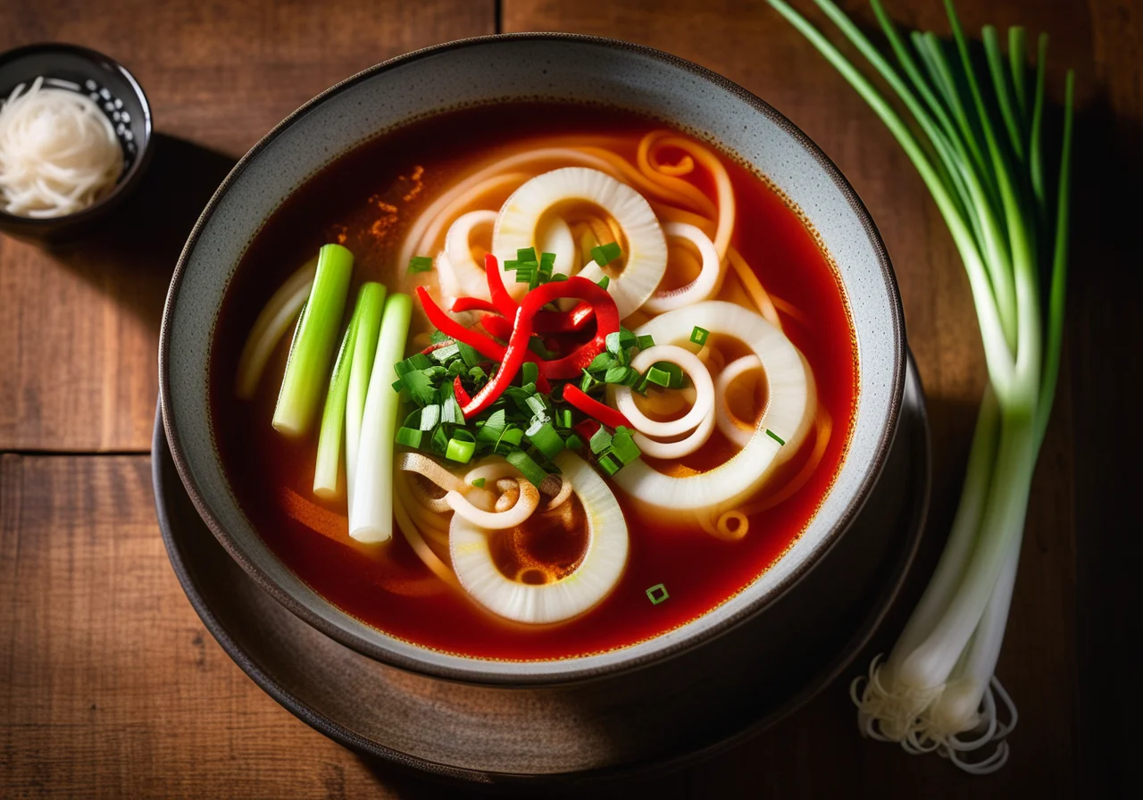 Kimchi Soup in Korean Style