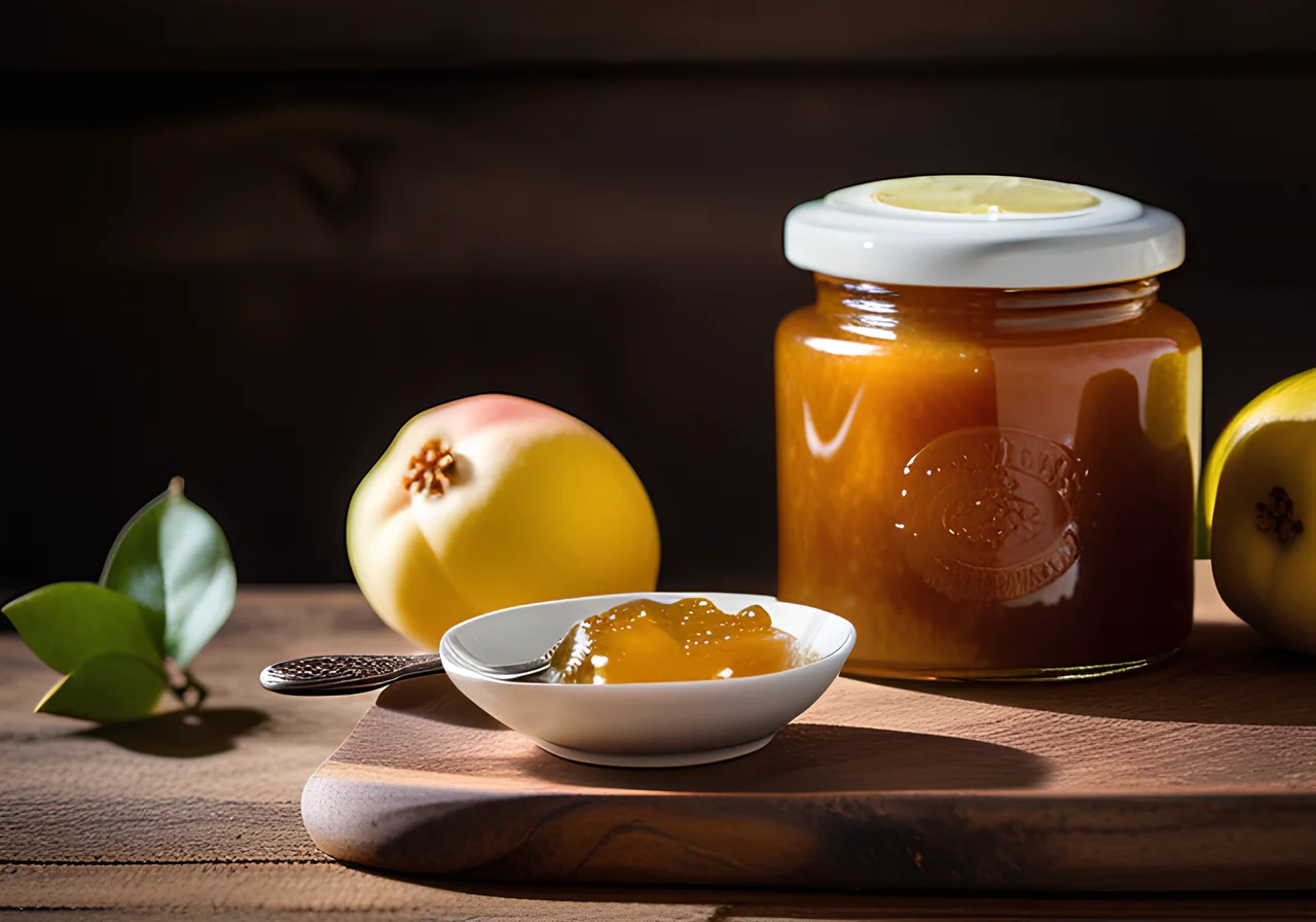 Quince Jam with Lemon