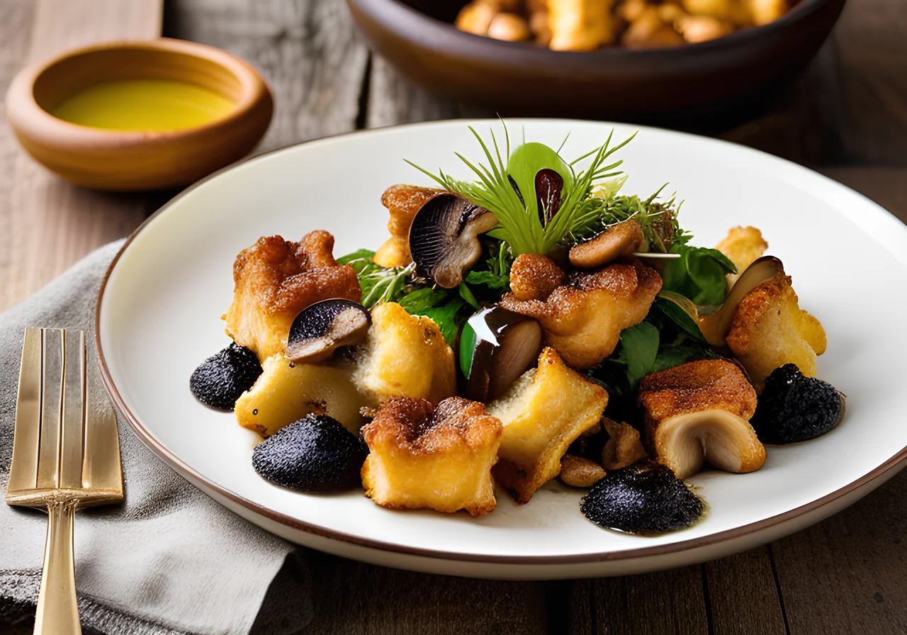 Mushroom Kaiserschmarrn