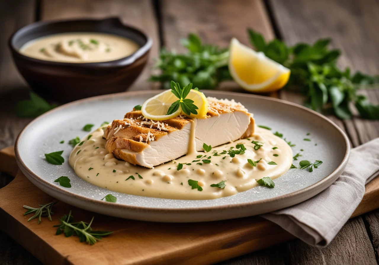 Chicken Fillet with Bean Sauce