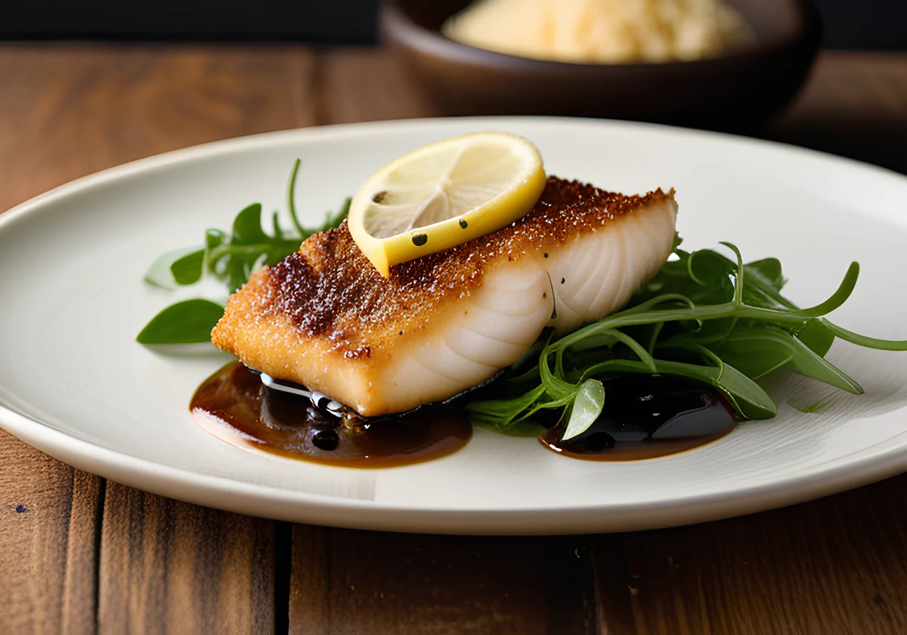 Cod Fillets with Parmesan Crust