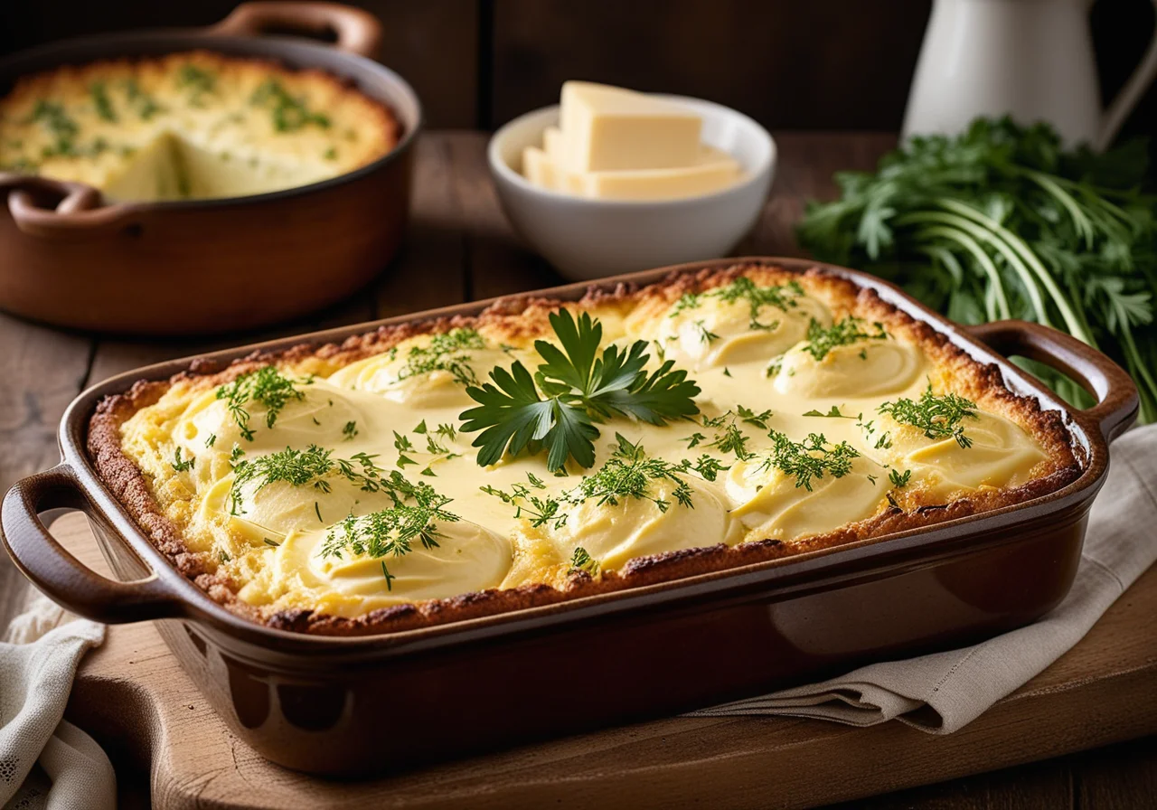 Potato & Ground Beef Casserole