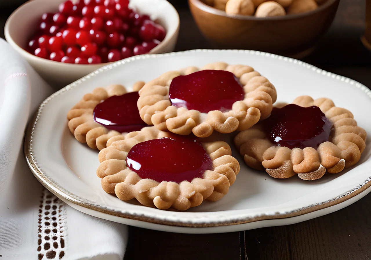 Cookies with Currant Jam