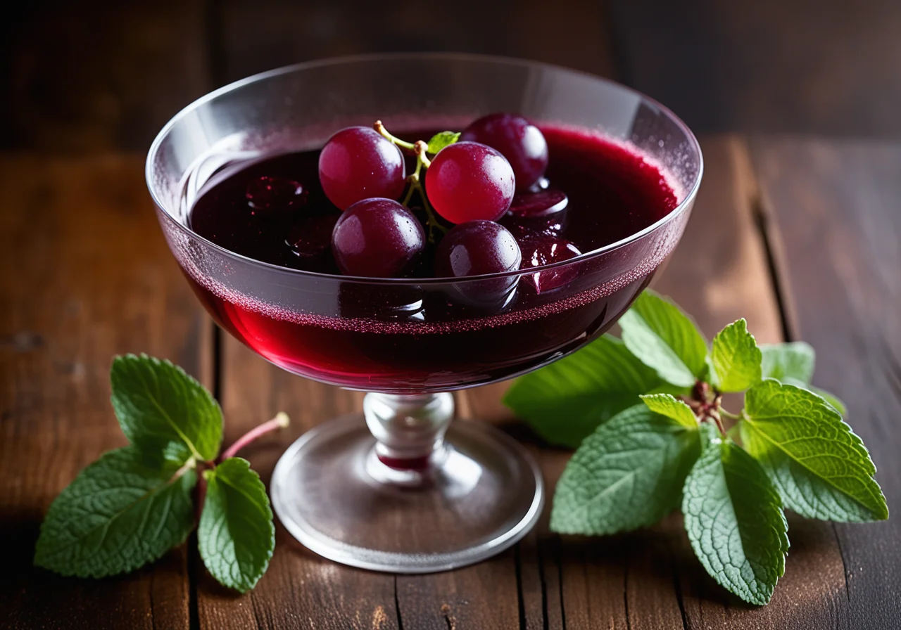 Red Wine Grape Gelée