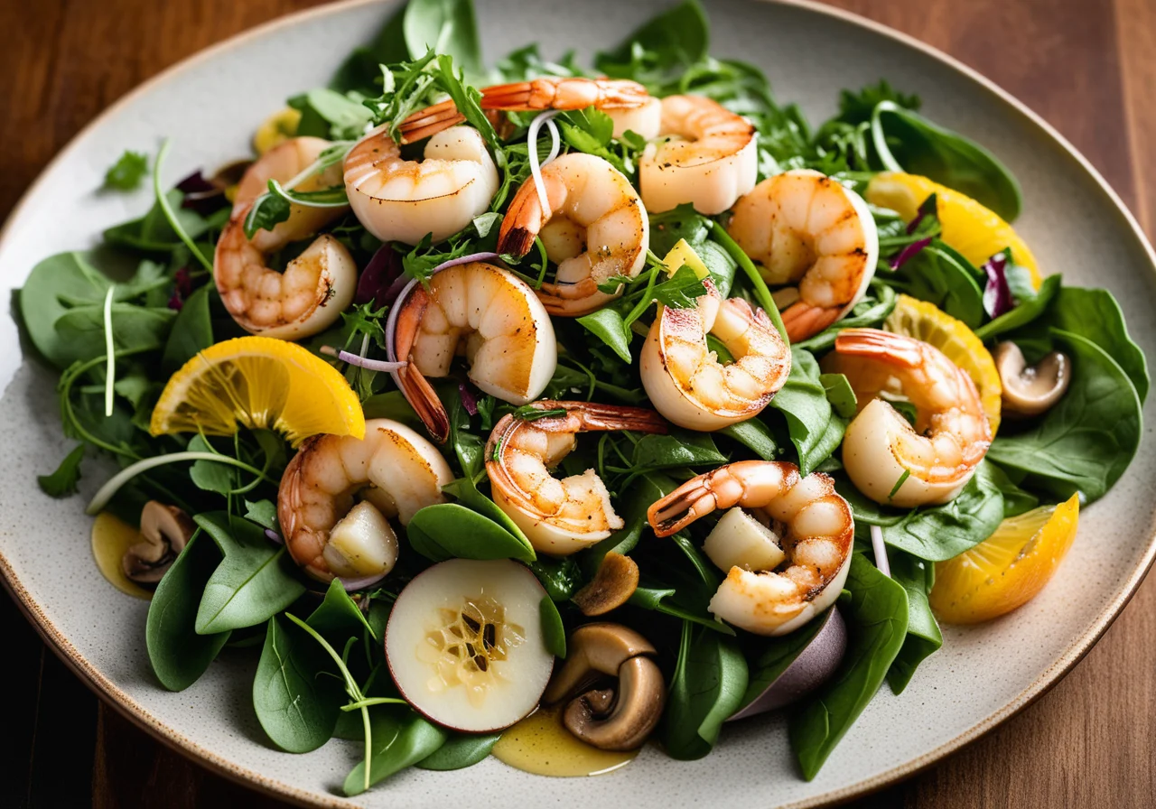Fish and Seafood Salad