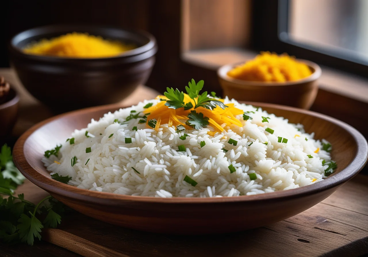 Basmati Rice with Saffron