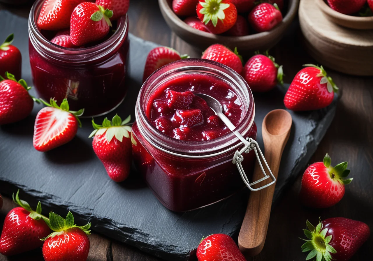 Strawberry Rhubarb Jam