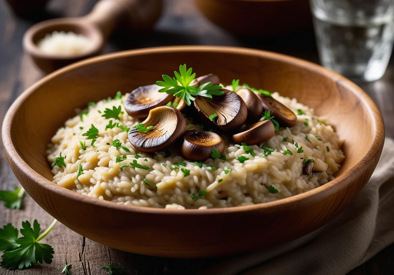 Forest Mushroom Risotto