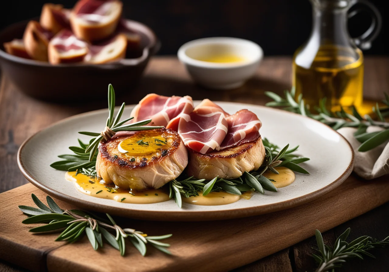 Saltimbocca vom Hähnchen