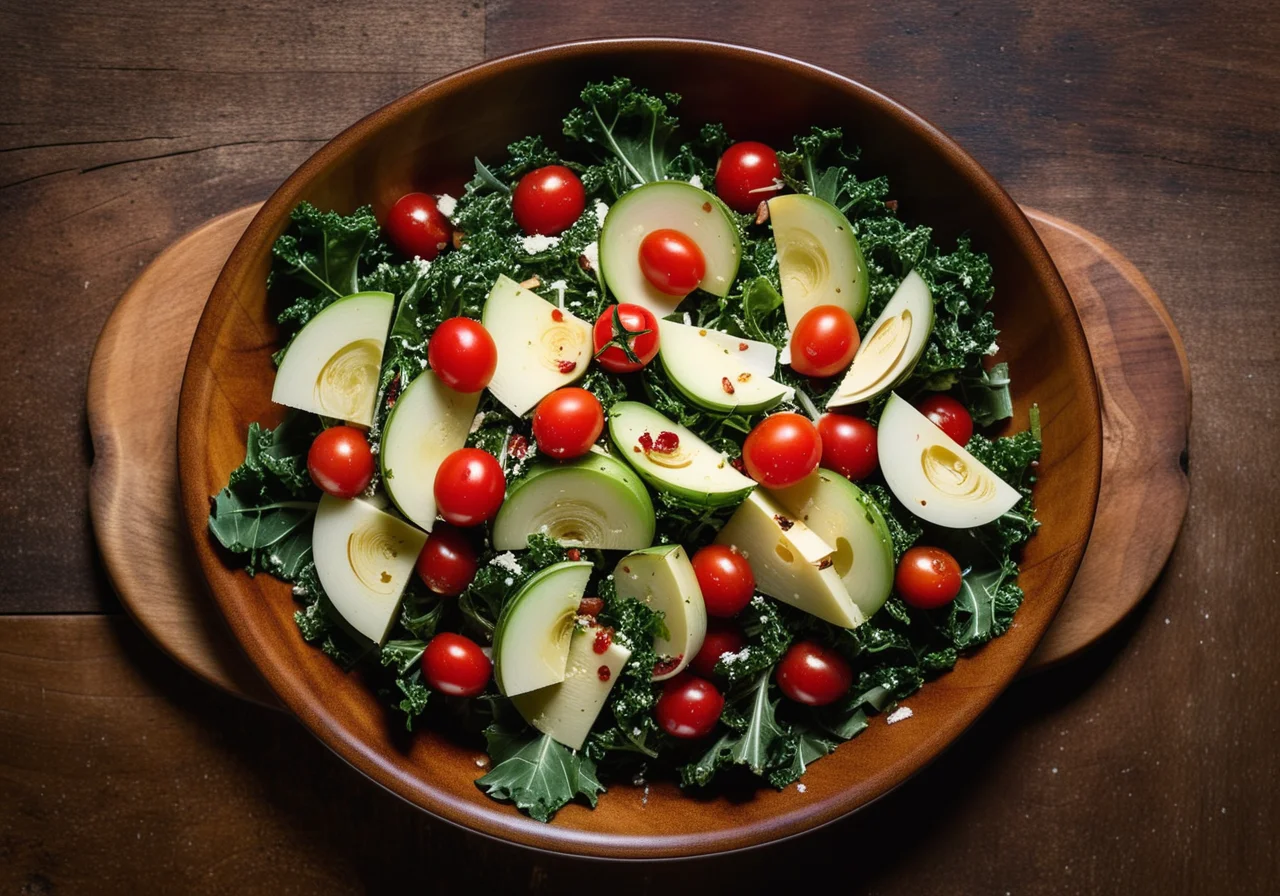 Rauke Salad with Artichokes and Tomatoes
