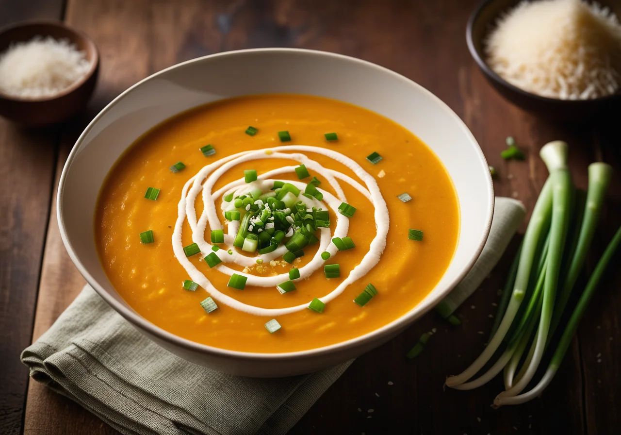 Sweet Potato Coconut Soup