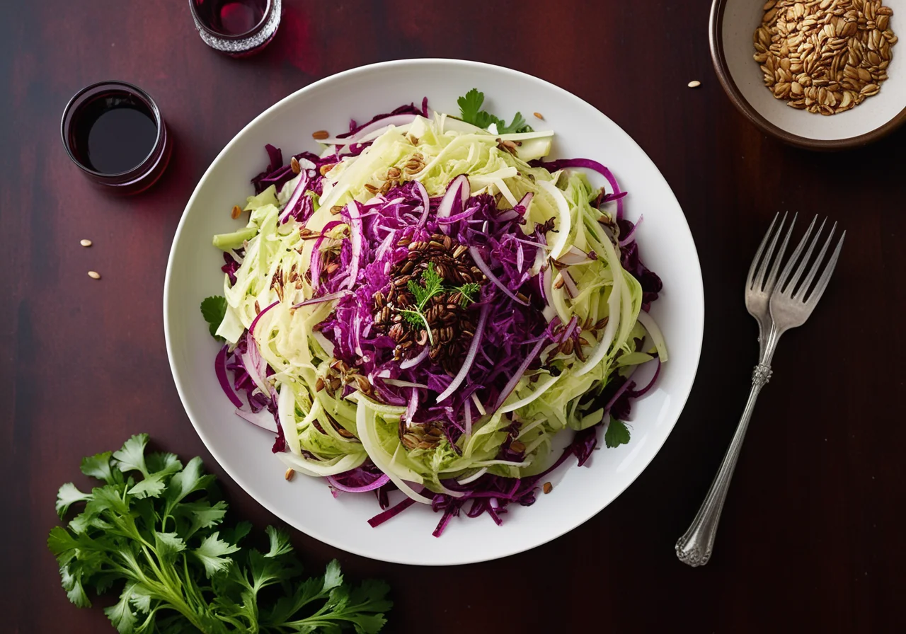 Red-White Cabbage Salad