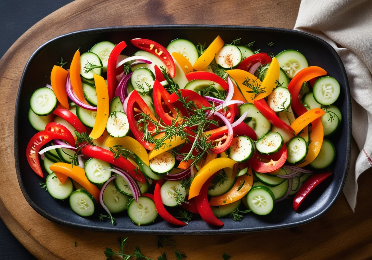 Julienne Vegetable Salad