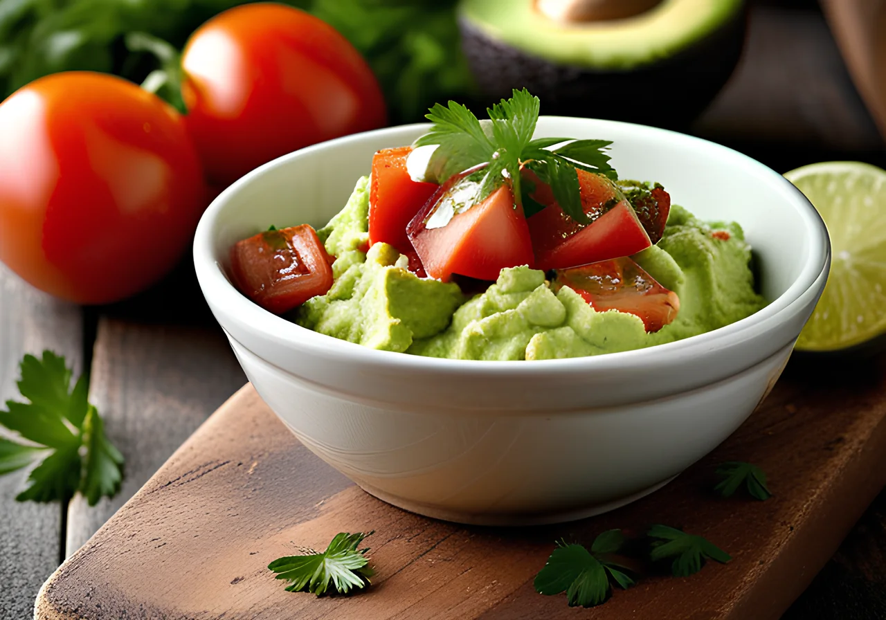 Tomato Avocado Guacamole