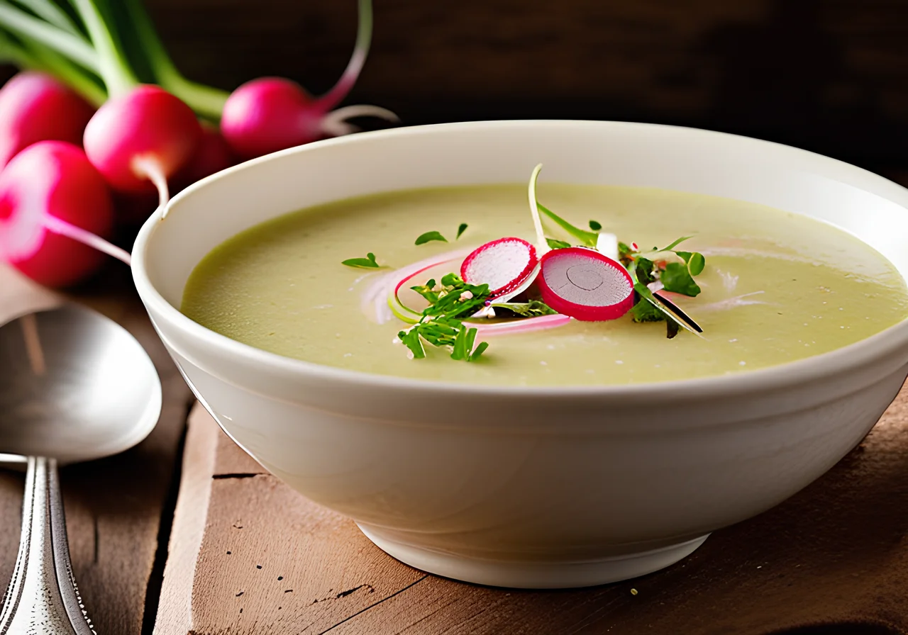 Leek and Radish Soup