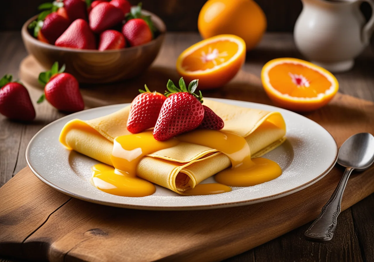Orange Crêpes