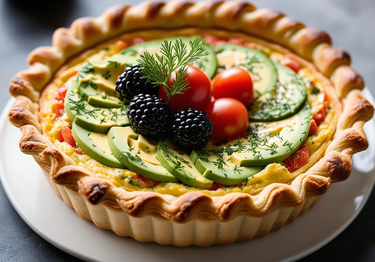 Salmon Quiche
