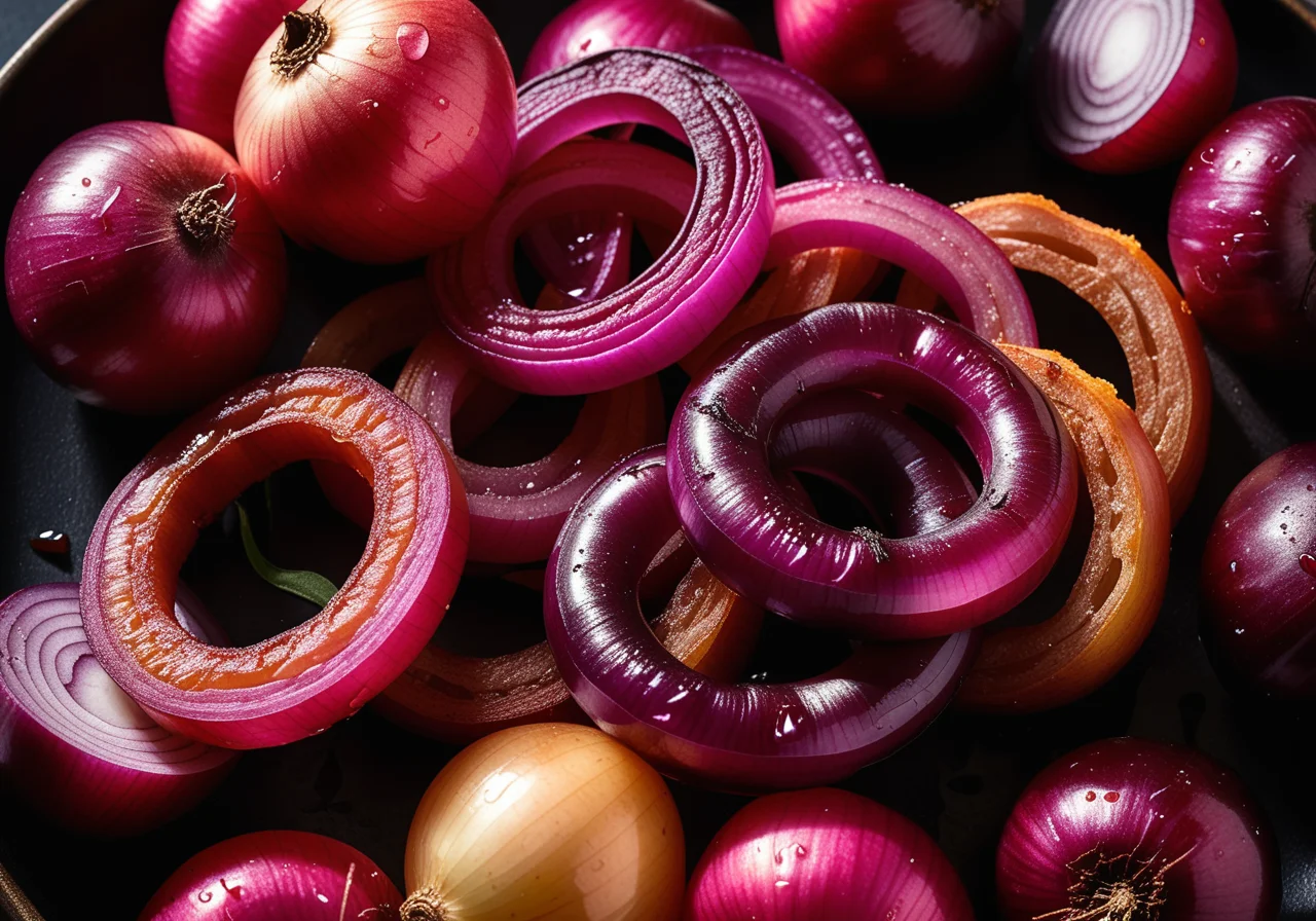Pickled Red Wine Onions
