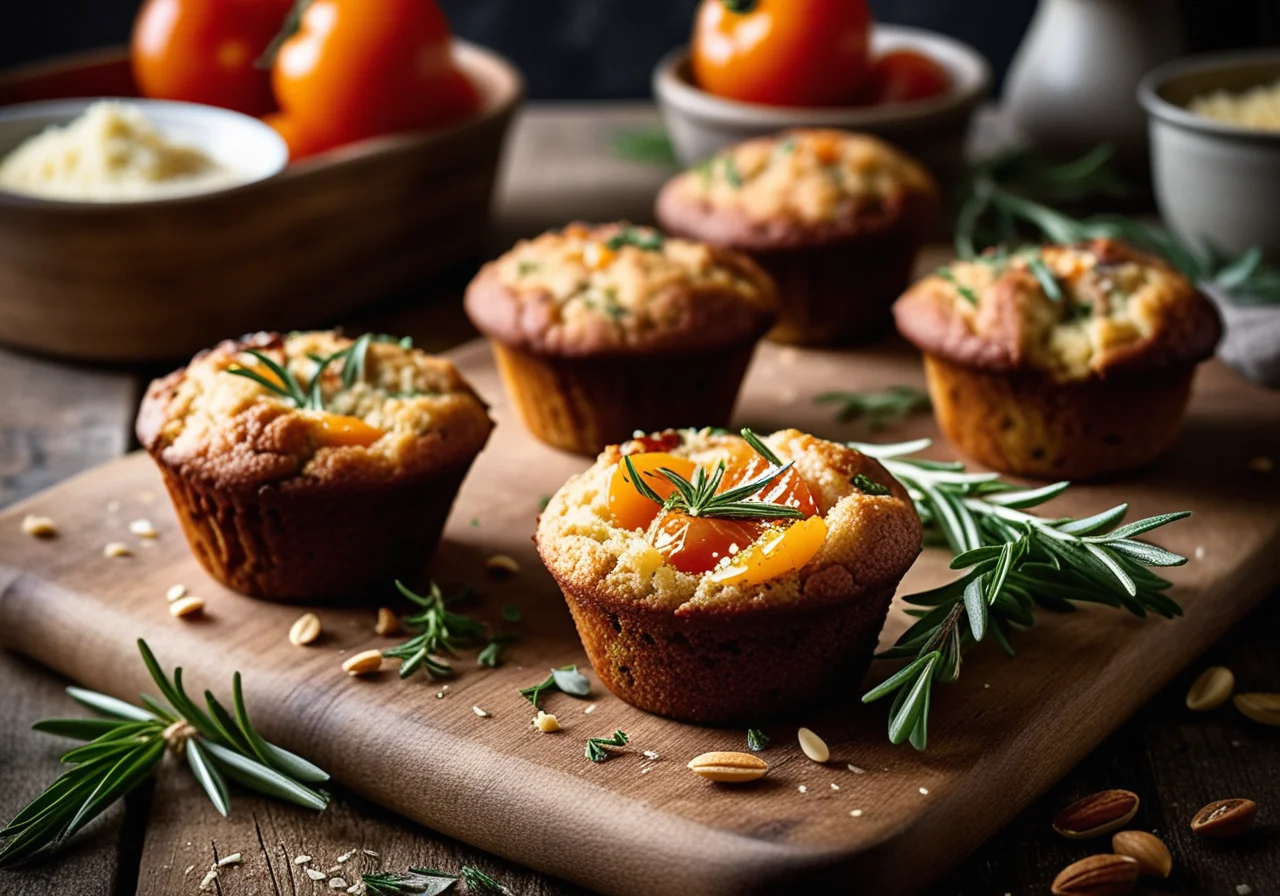 Savory Tomato Muffins