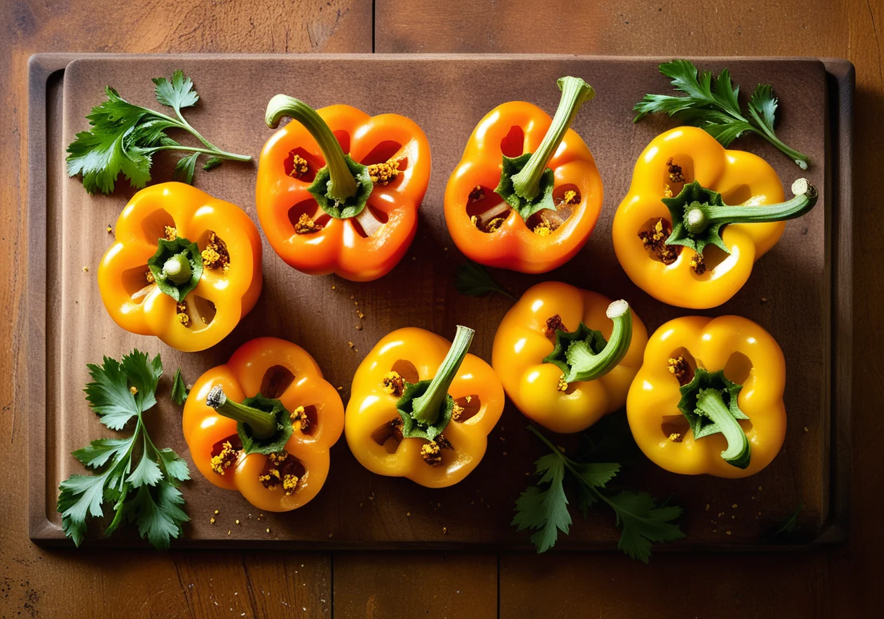 Baked Bell Peppers