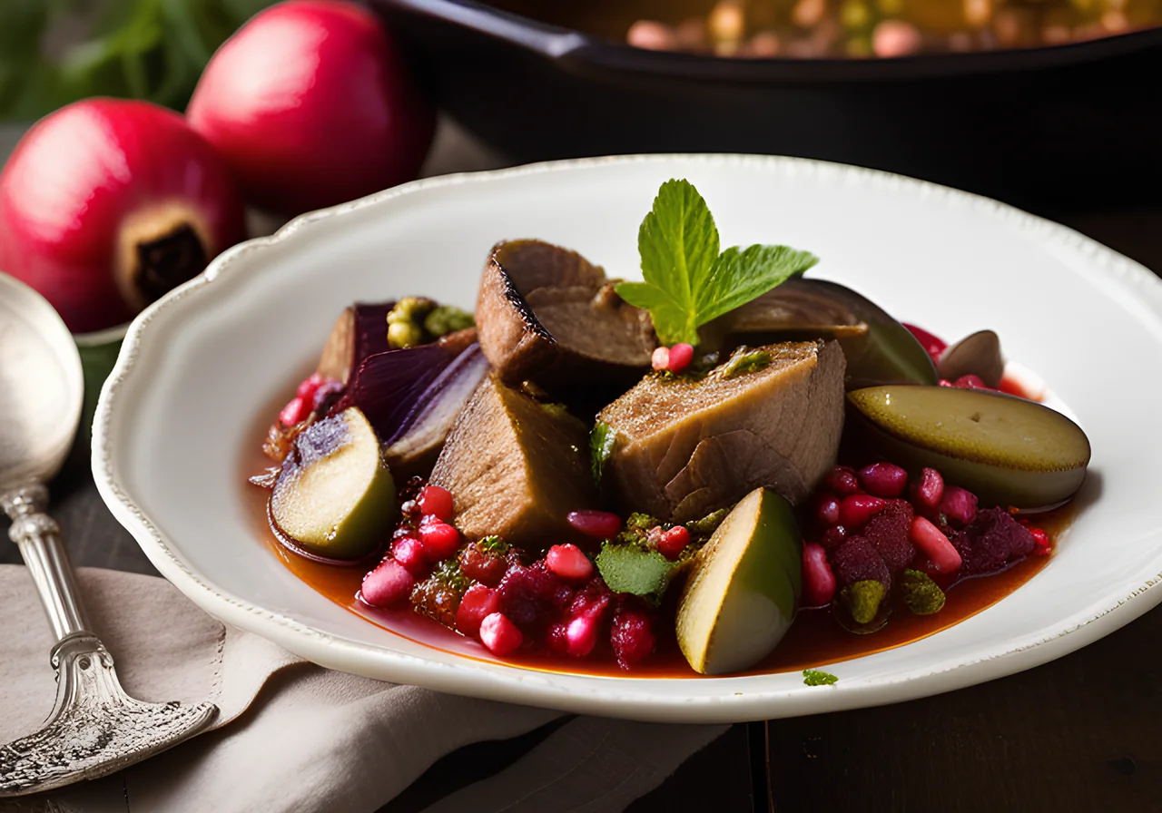 Lamb and Eggplant Stew
