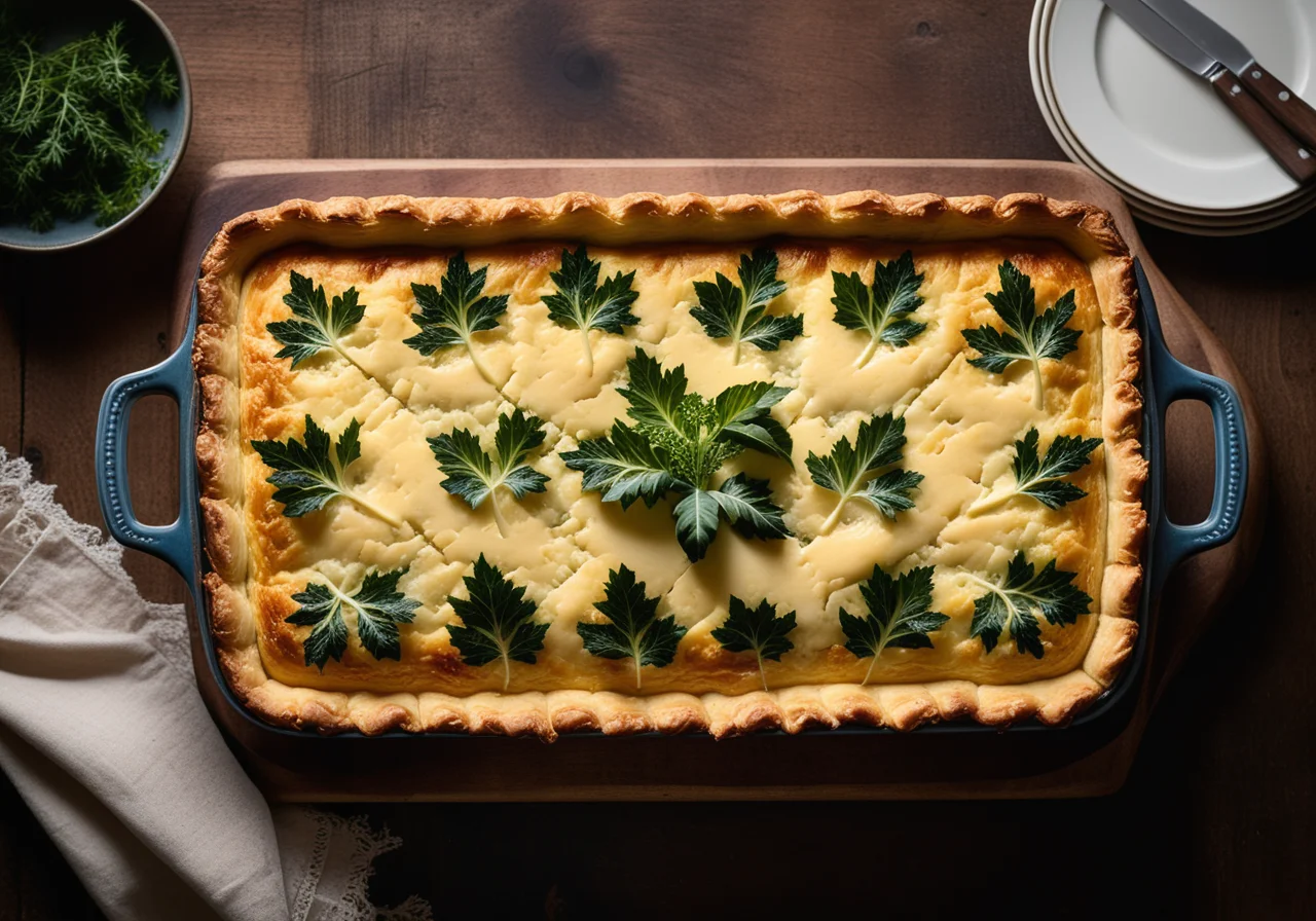 Meatloaf Casserole with Savoy Cabbage