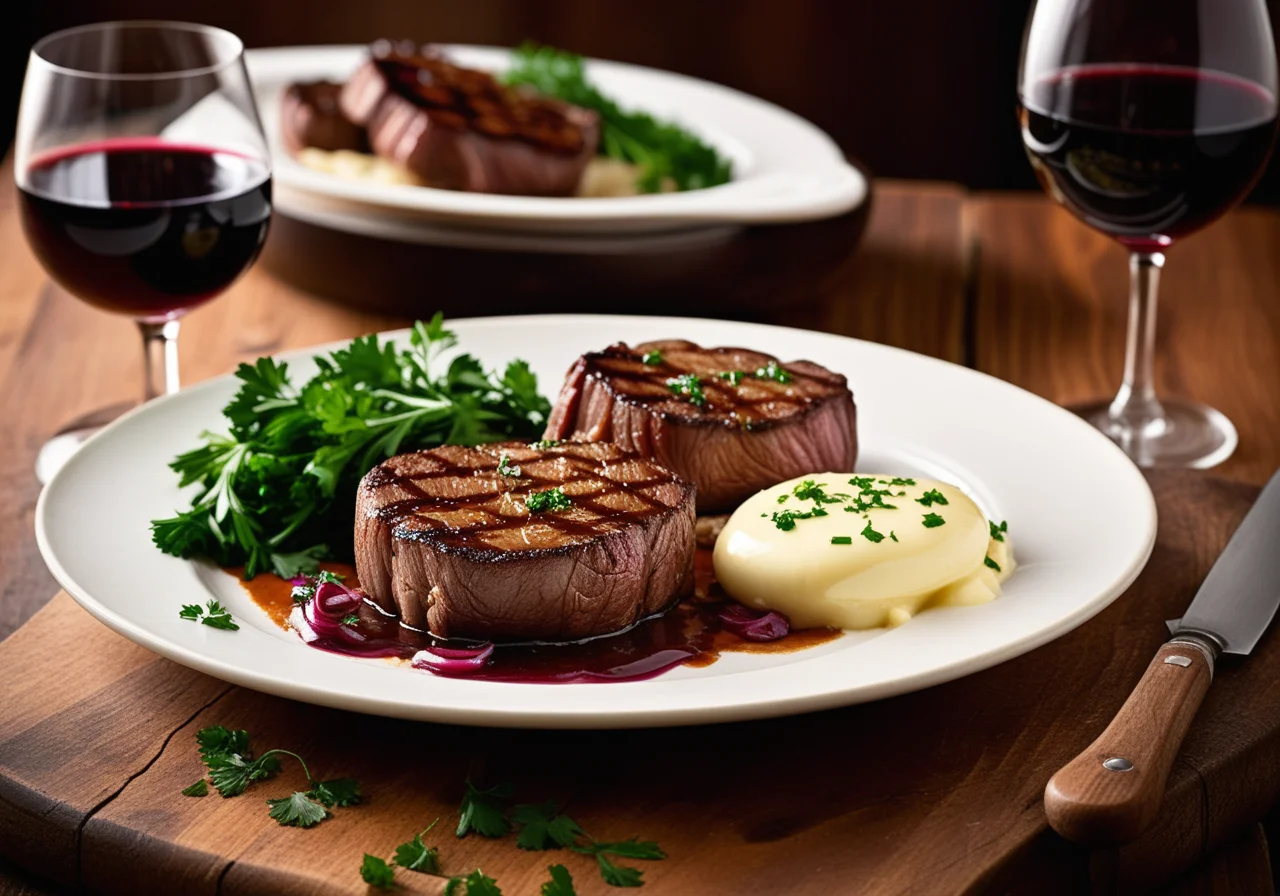 Filetsteaks with Onion Sauce
