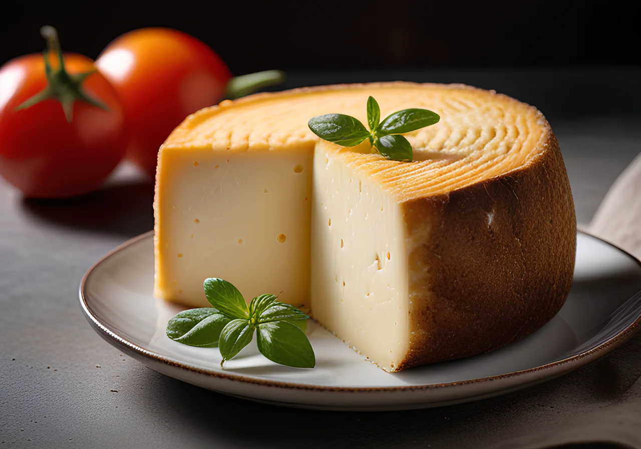 Baked Sheep Cheese