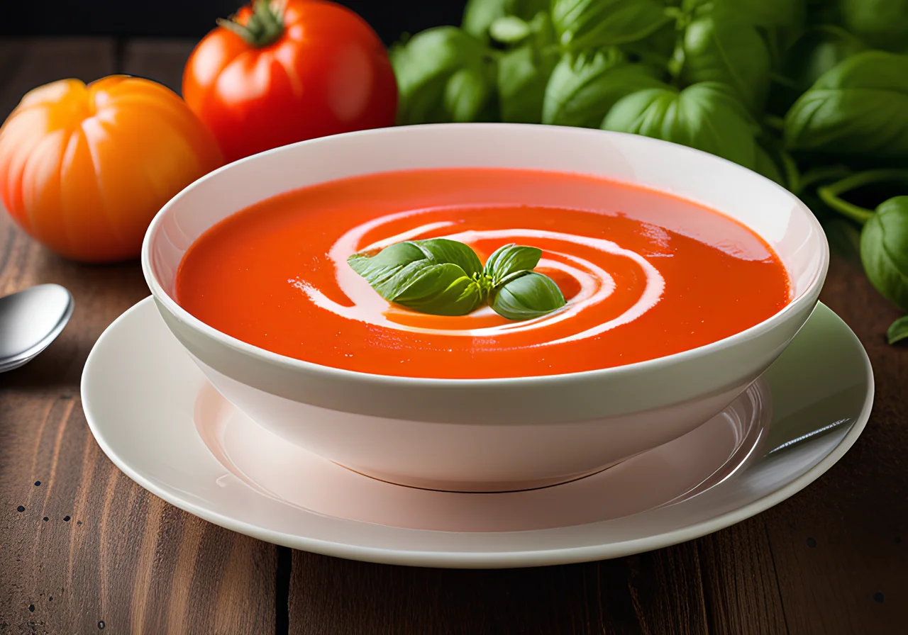 Cold Melon-Tomato Soup