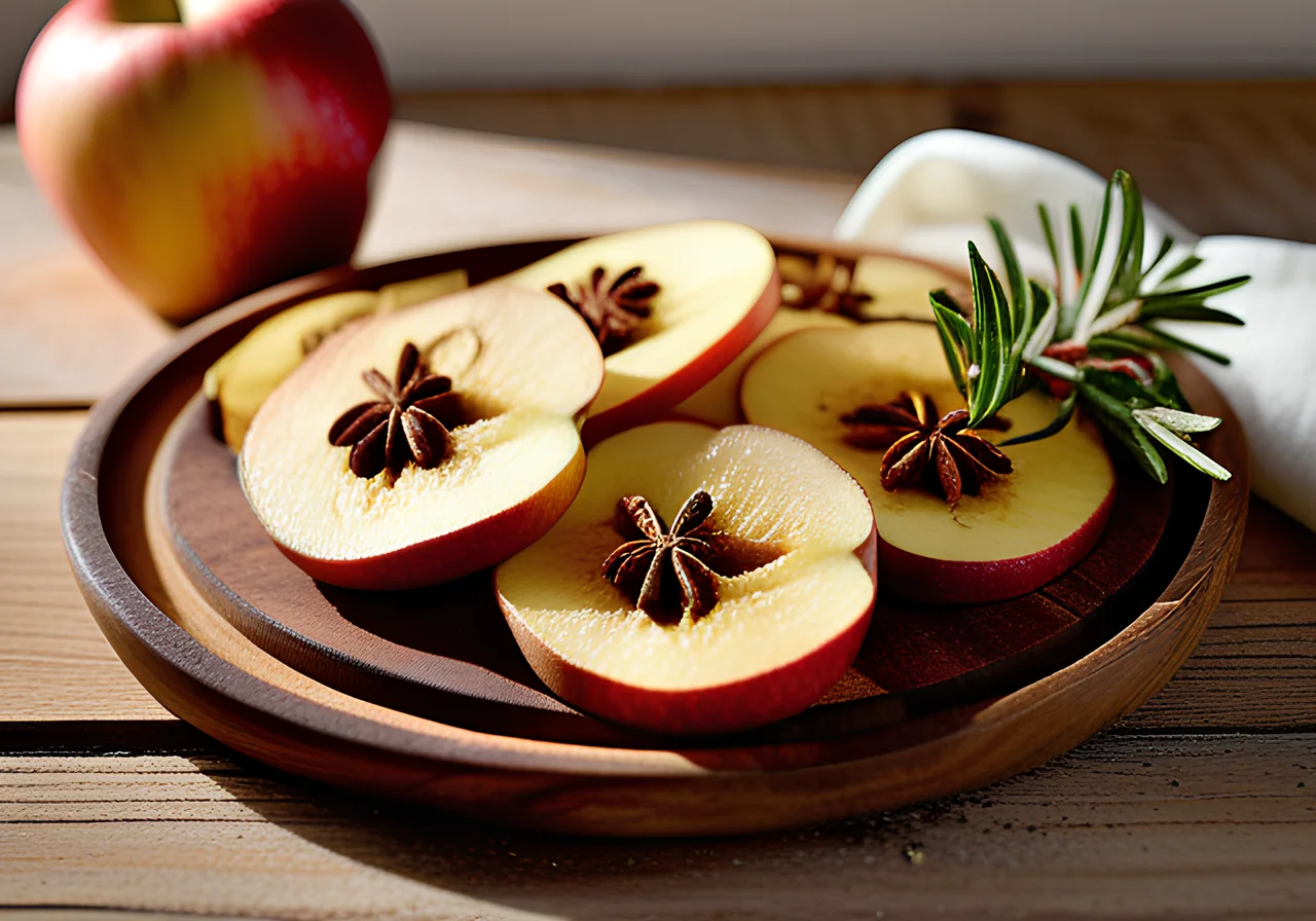 Dried Cinnamon Apple Slices