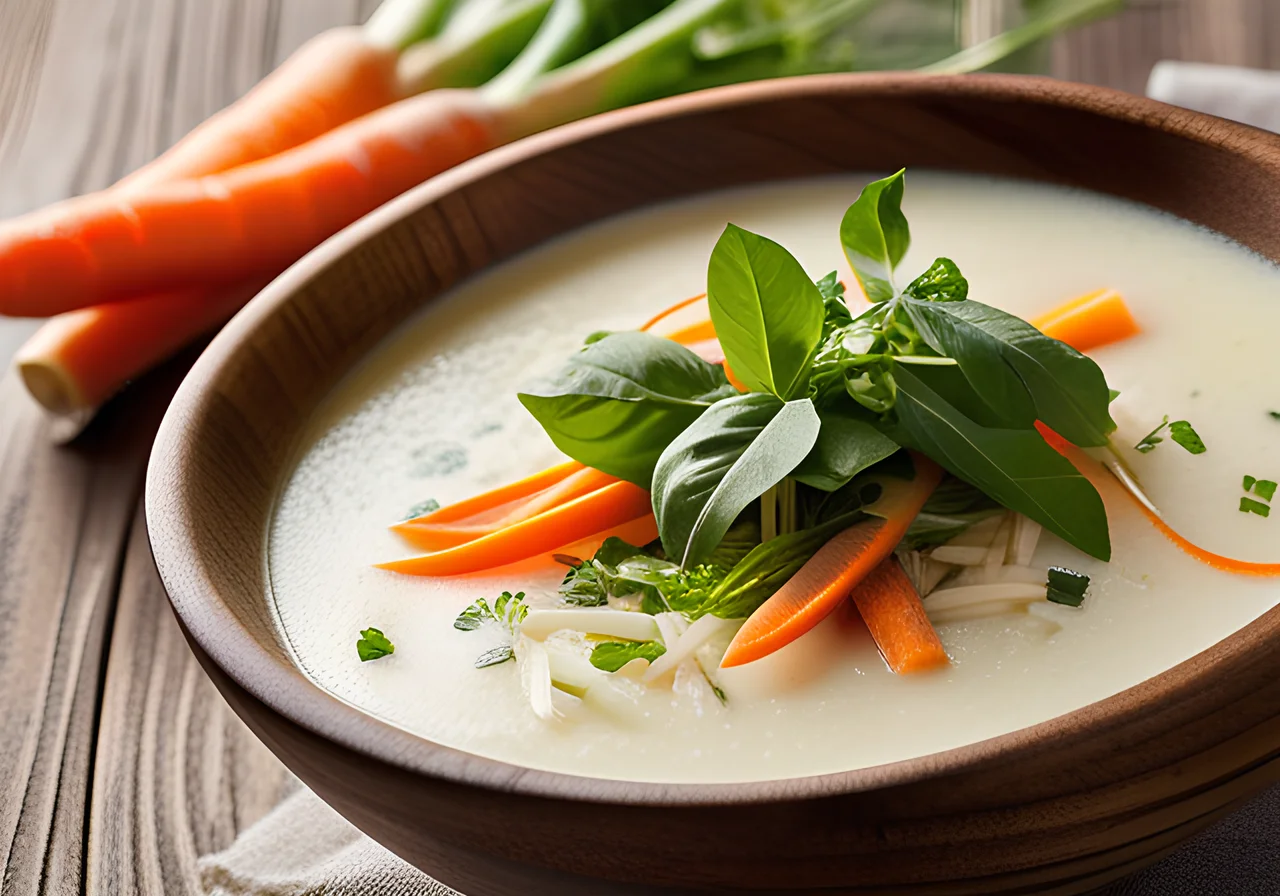 Springtime White Asparagus Soup