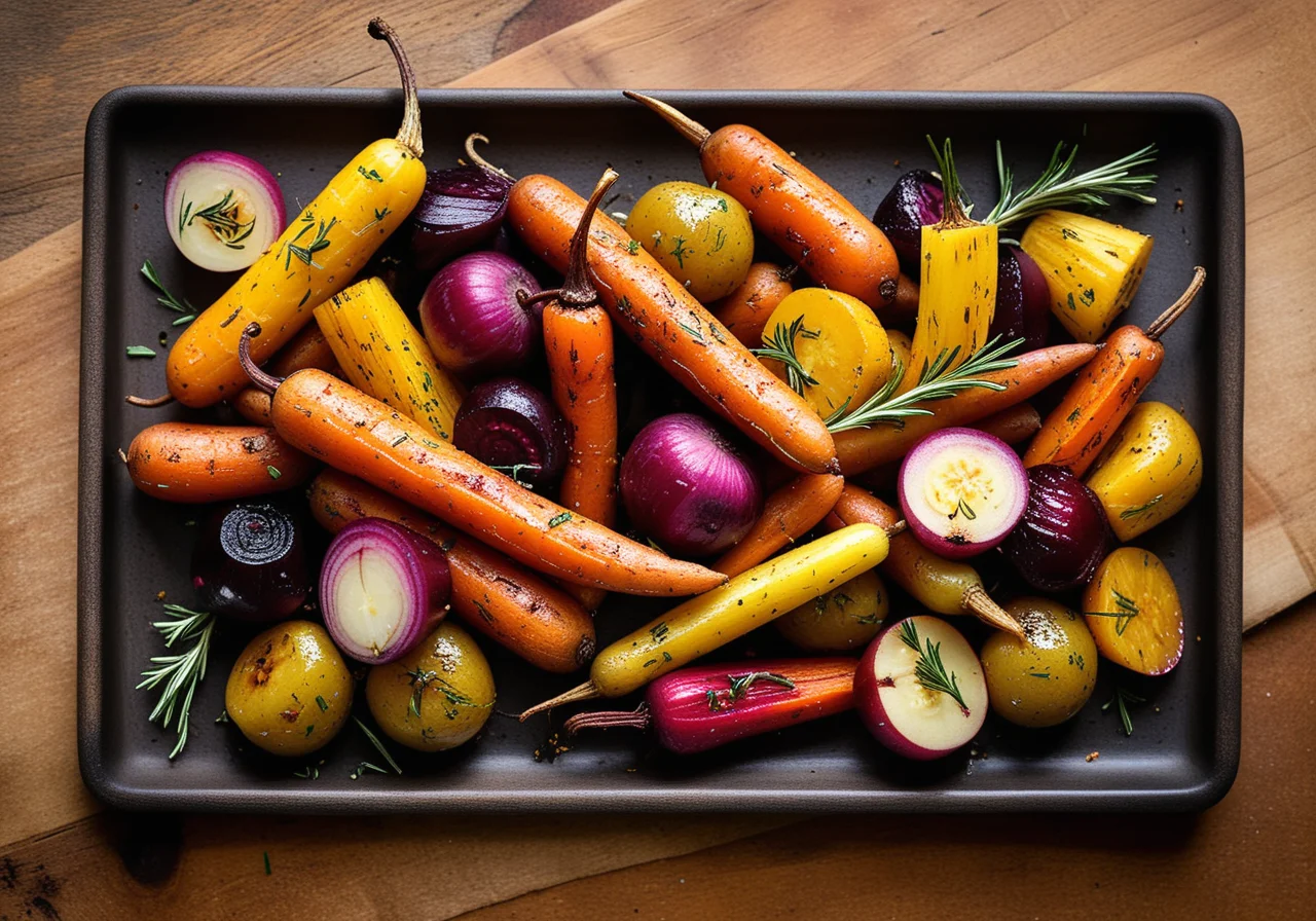 Roasted Vegetables with Rosemary