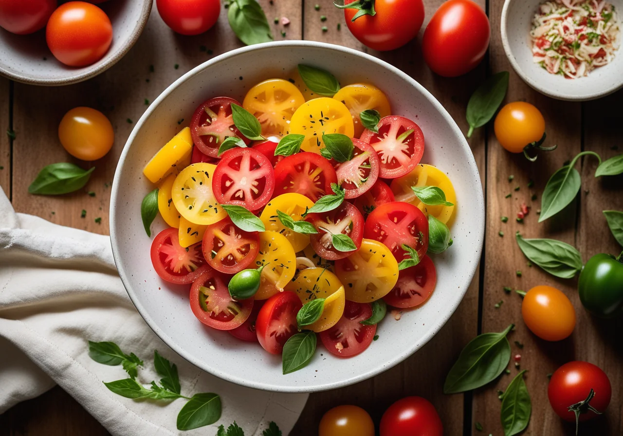 Tomato-Pepper Salad