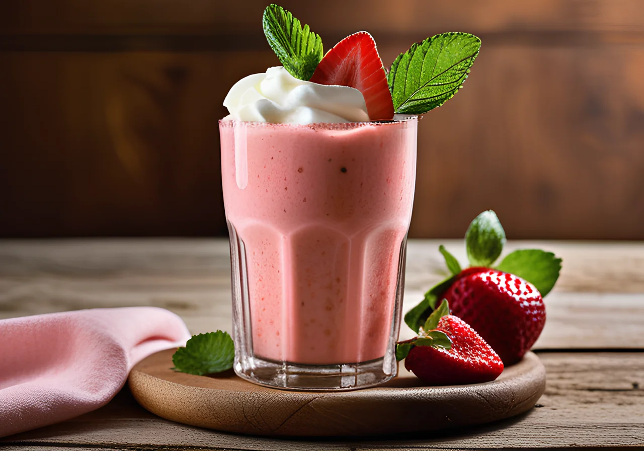 Strawberry Lassi