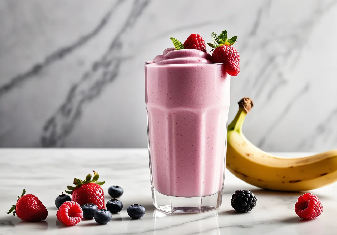 Milkshake with Yogurt