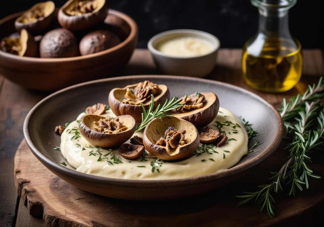 Baked Boletus Caps Ernesto