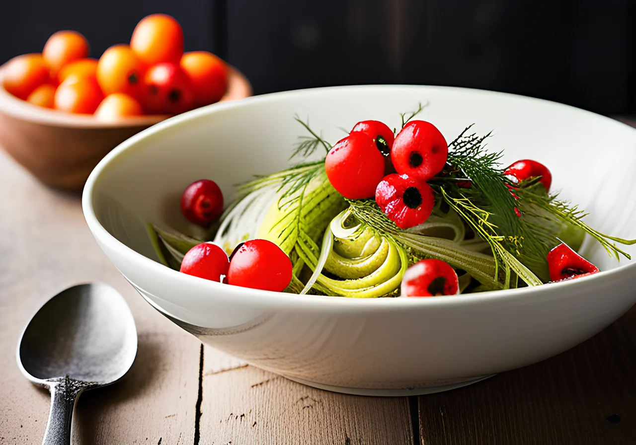 Fennel-Rowanberry Salad