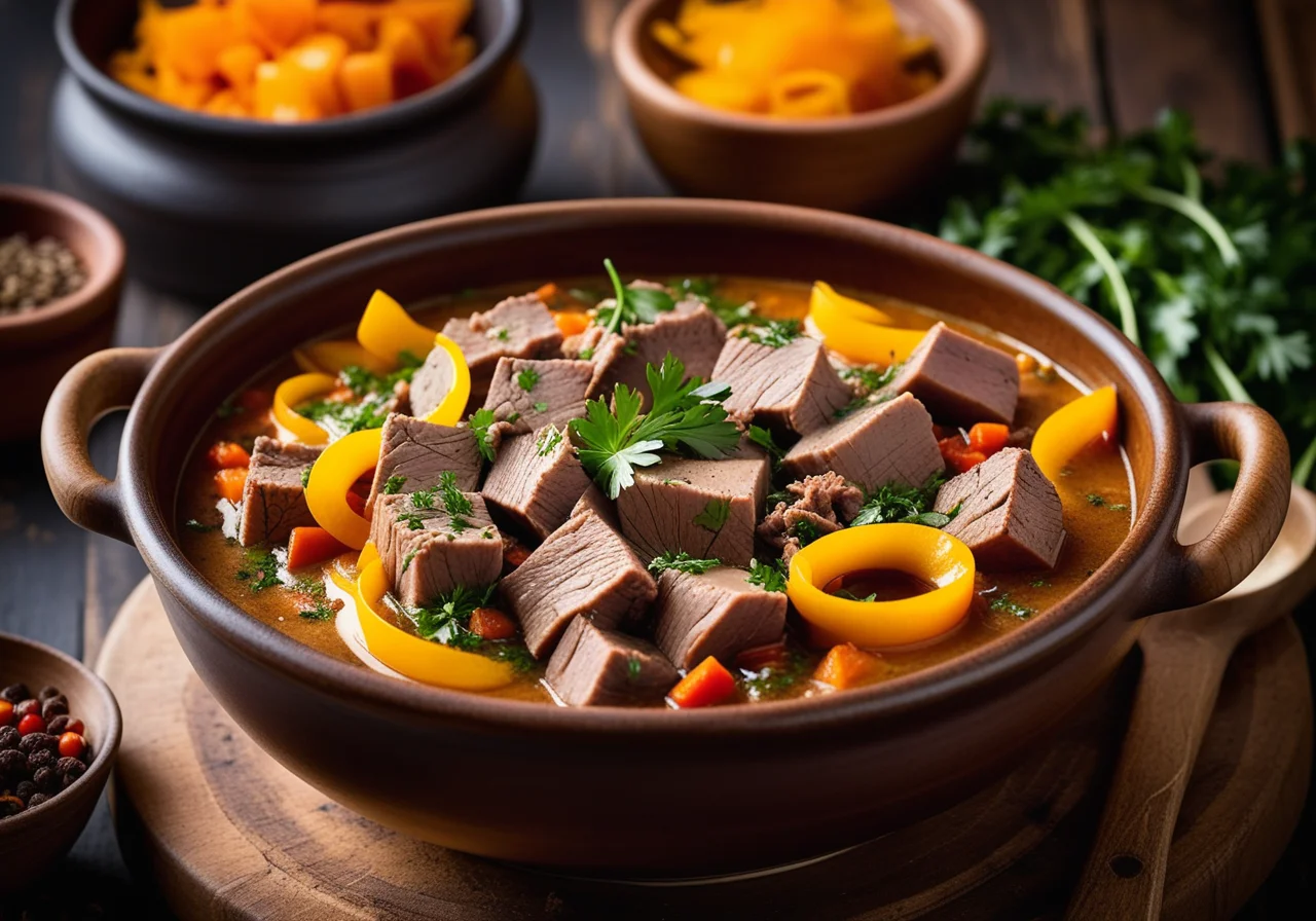 Veal Ragout with Paprika