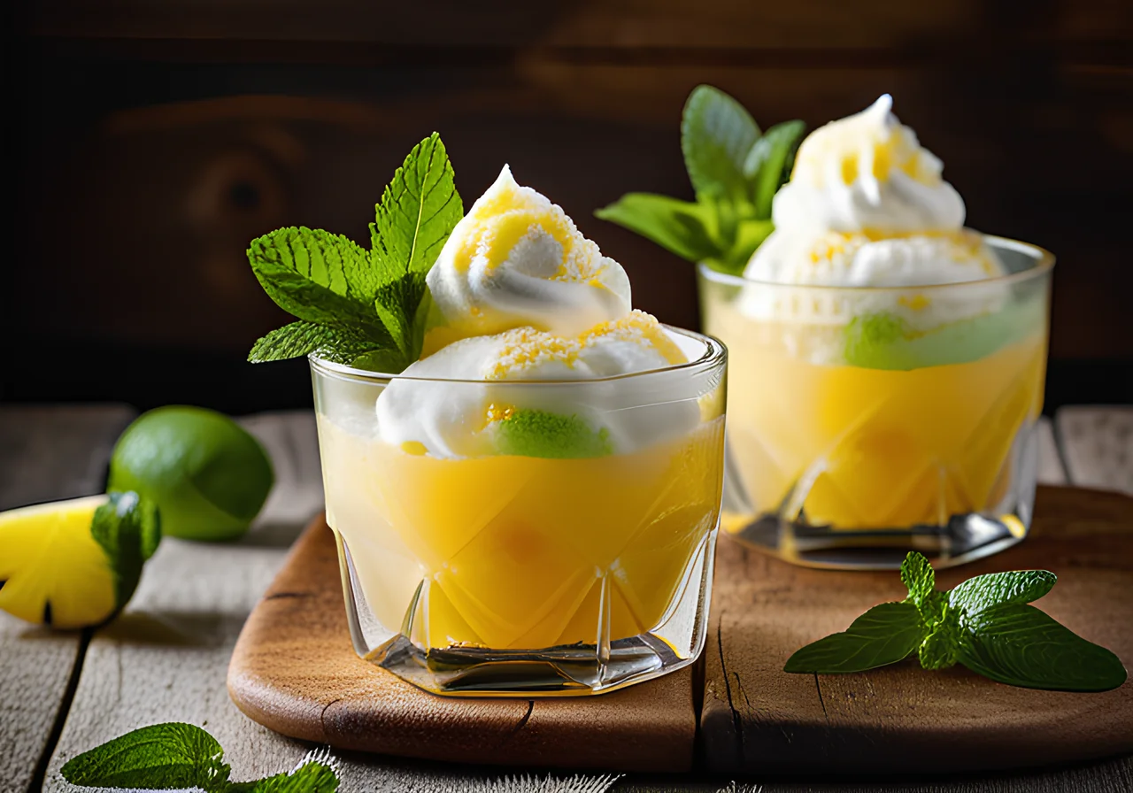 Pineapple-Ginger Sorbet