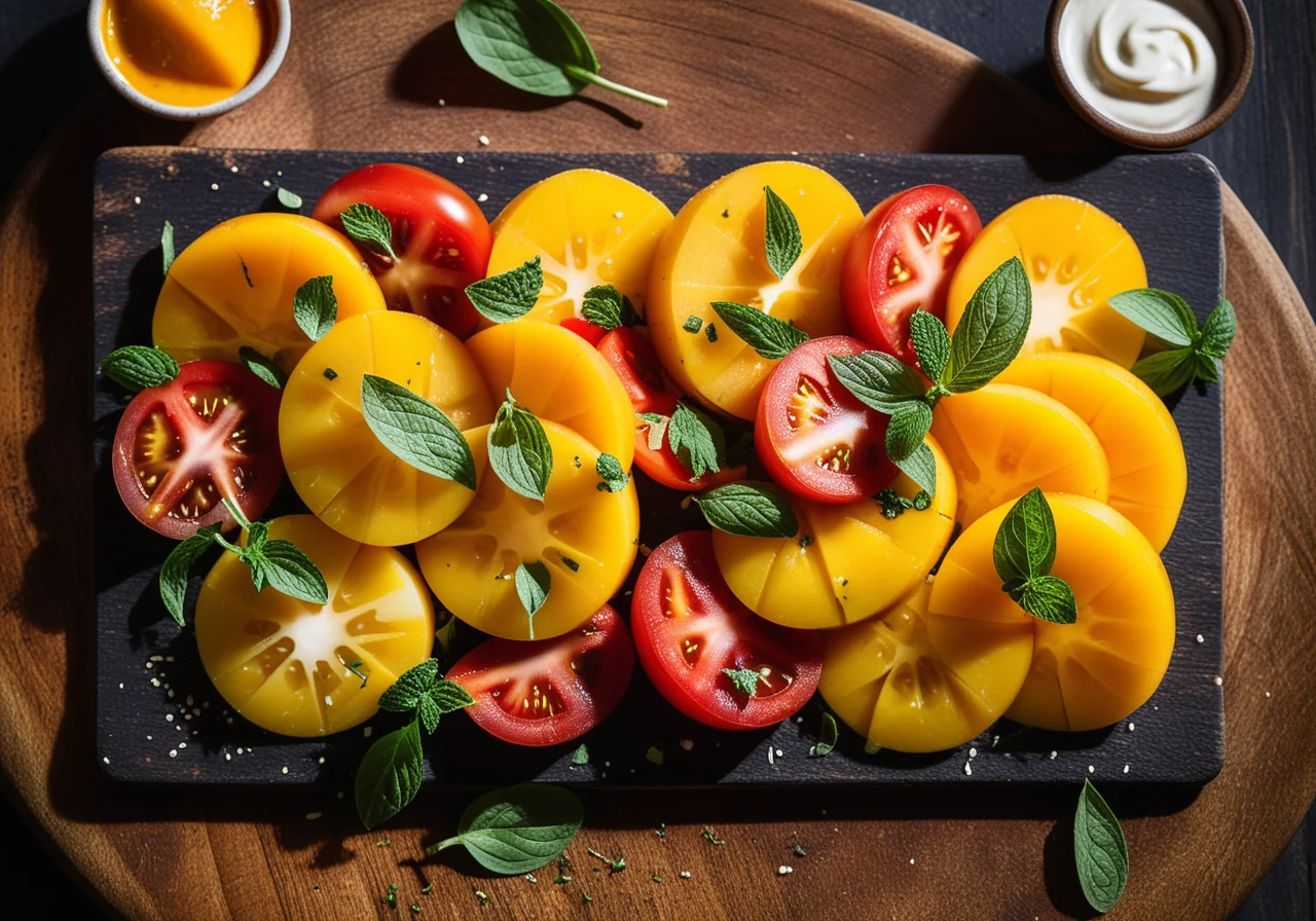 Tomato-Mango Salad