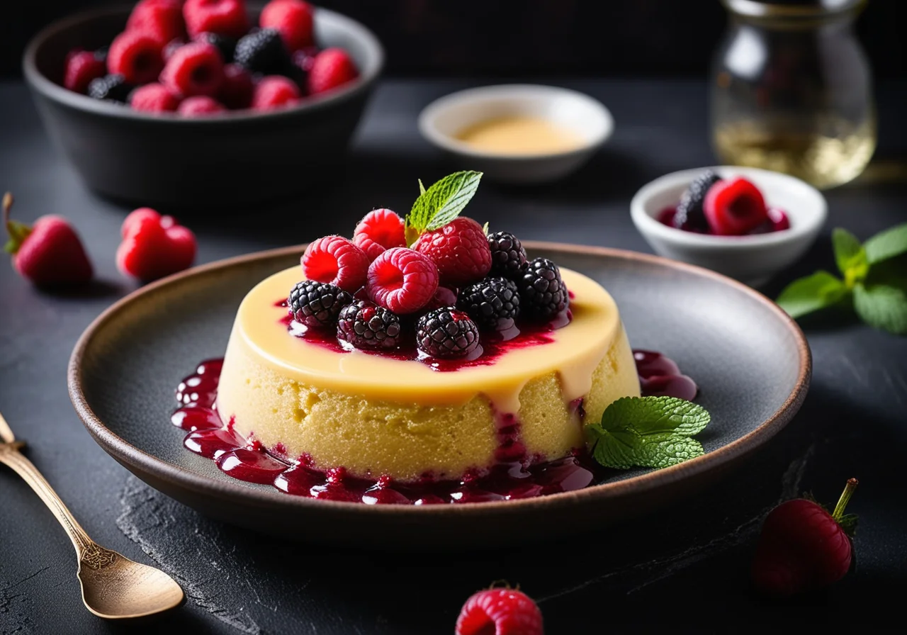 Sweet Semolina Pudding